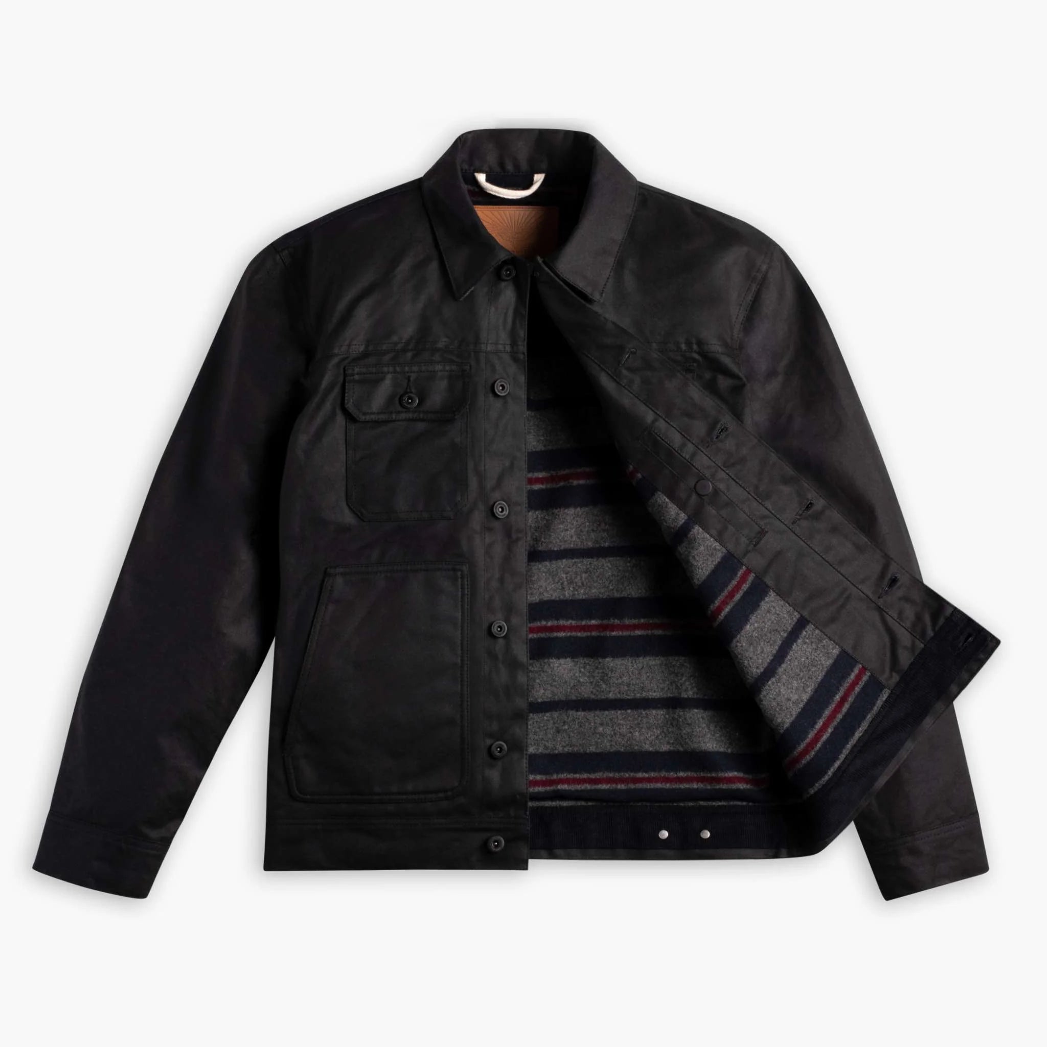 Waxed Trucker Jacket
