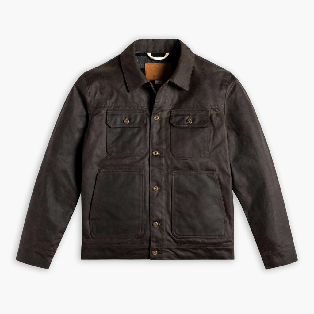 Waxed Trucker Jacket