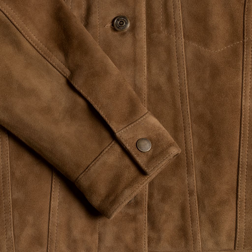 Suede Trucker Jacket