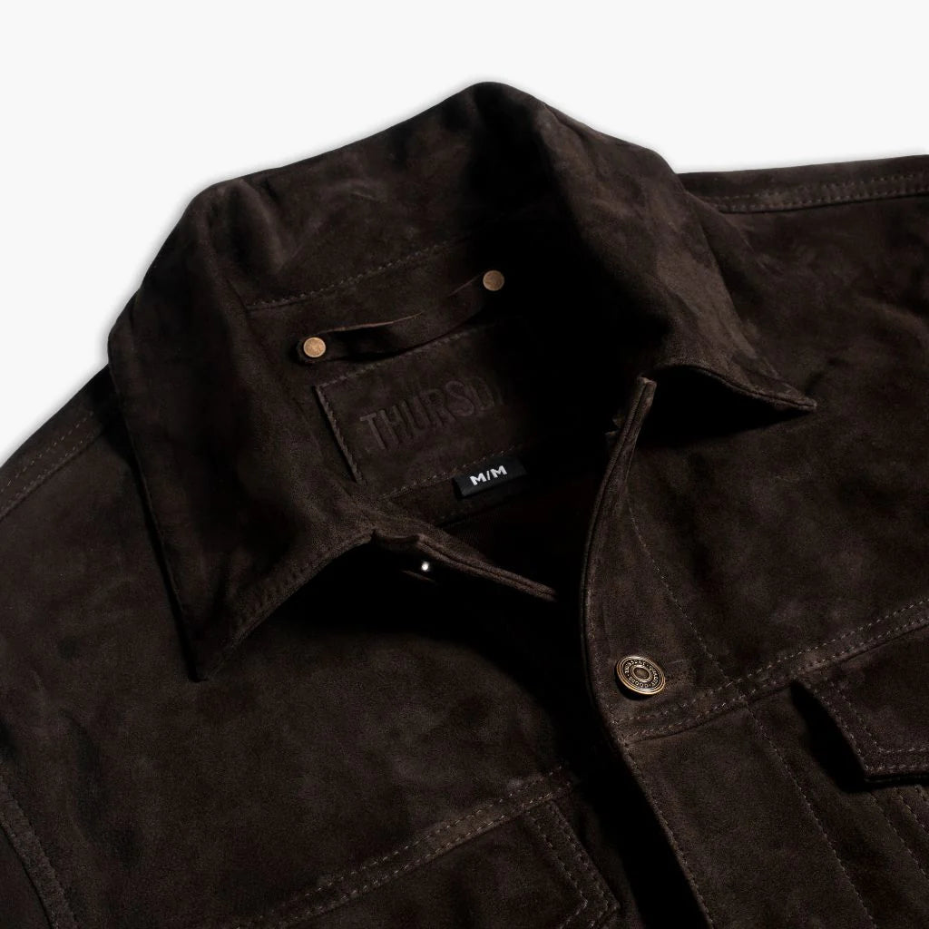 Suede Trucker Jacket