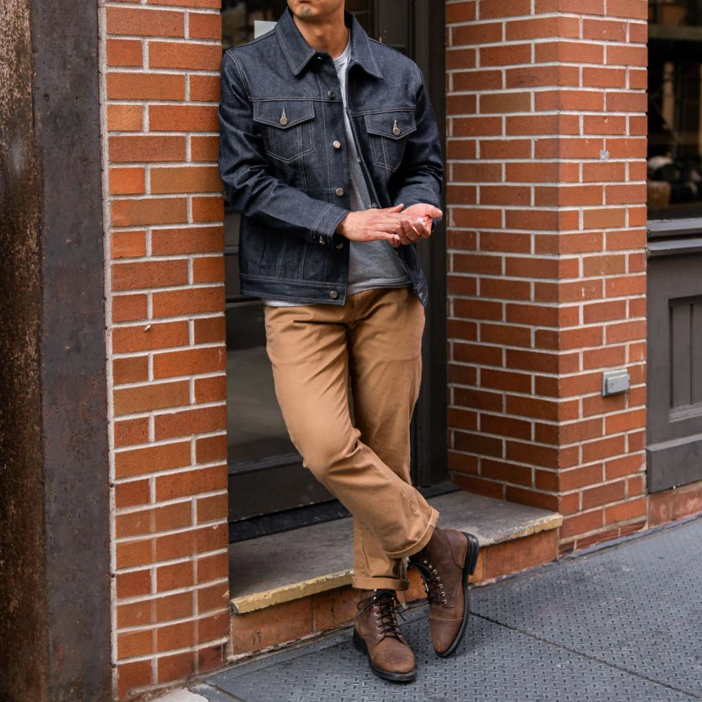 Selvedge Denim Trucker Jacket