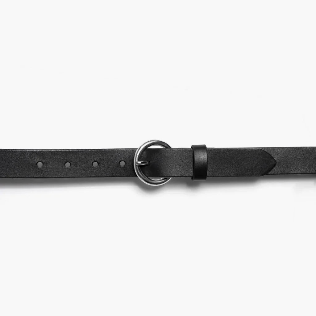 Women's Circle Leather Belt