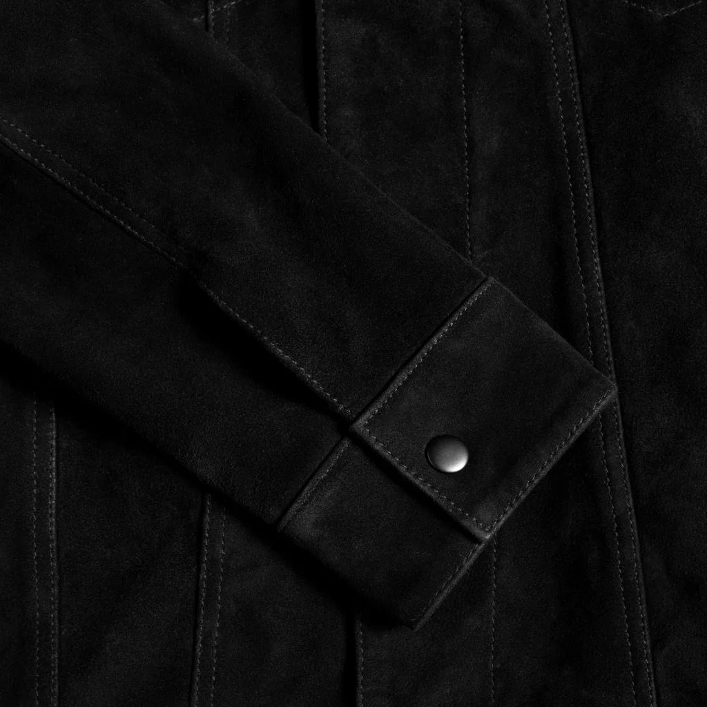 Suede Trucker Jacket