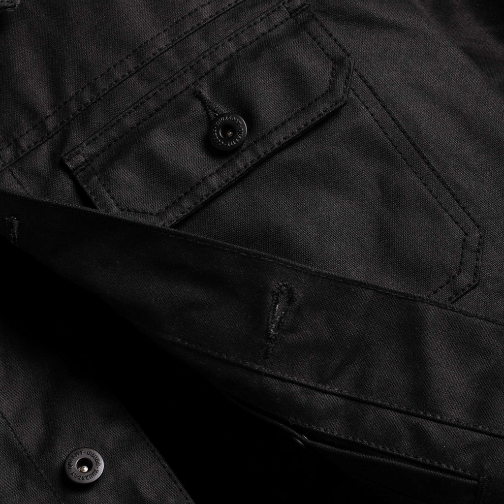 Waxed Trucker Jacket