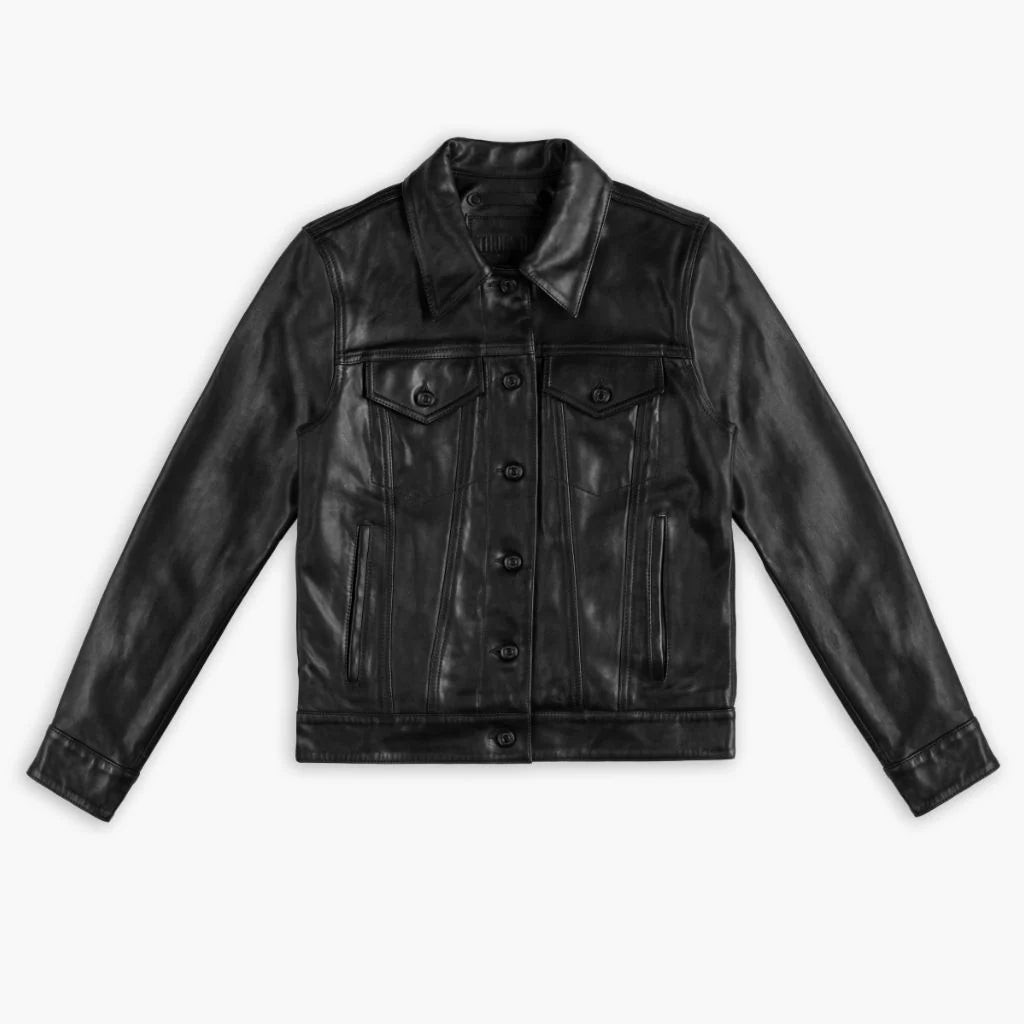 Leather Trucker Jacket