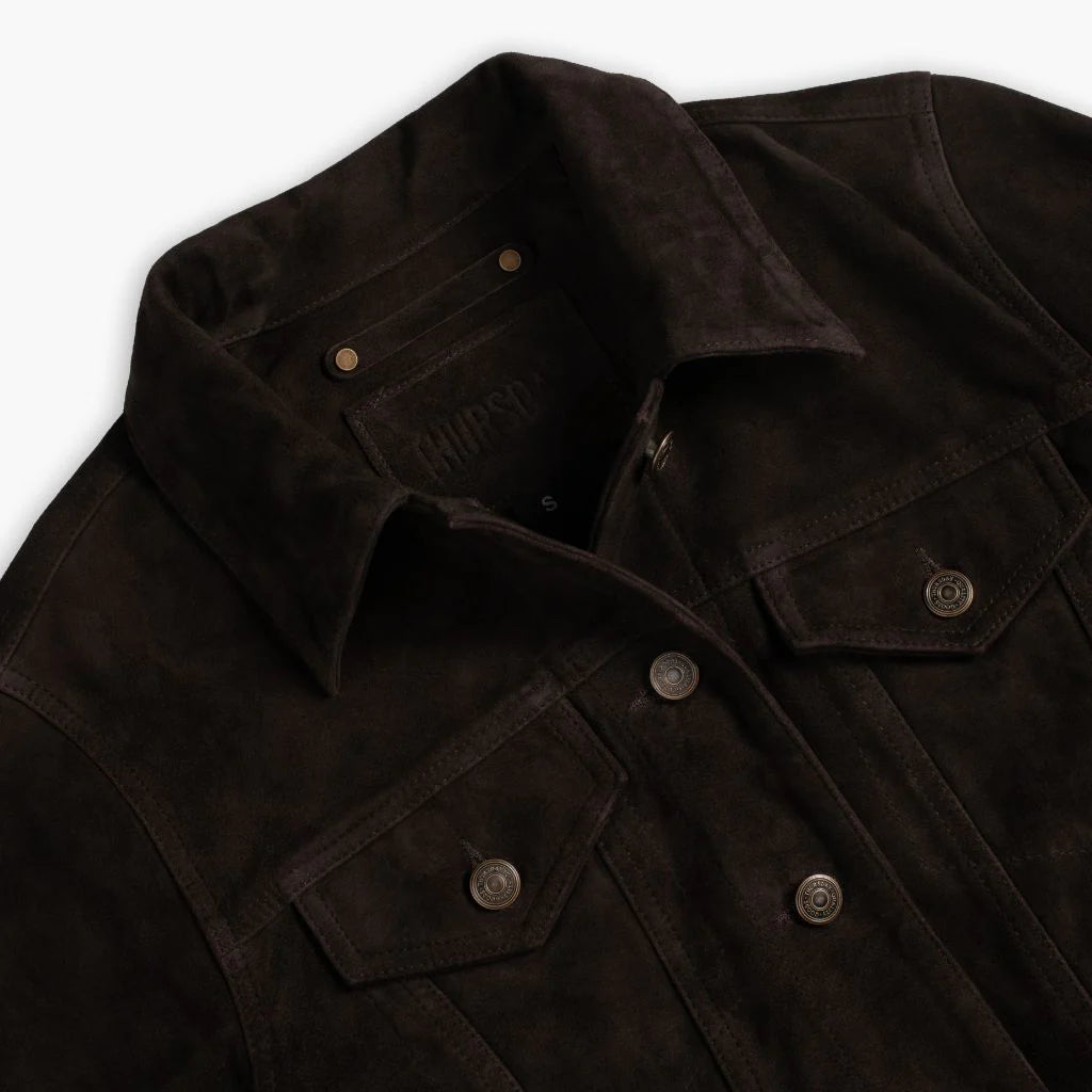 Suede Trucker Jacket