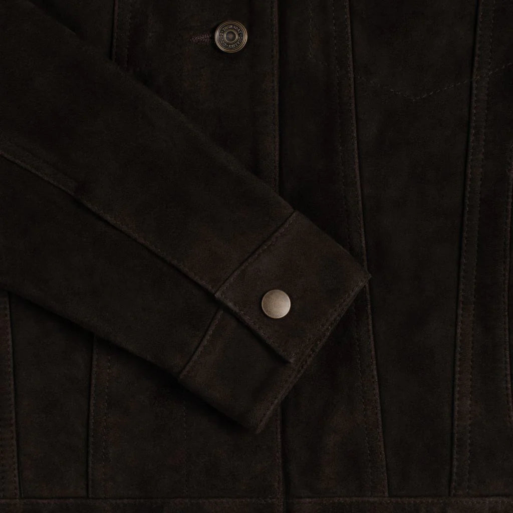 Suede Trucker Jacket